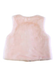 Doe a Dear Sequin Star Faux Fur Vest