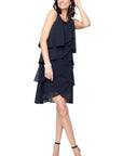 Carre Noir Dress Tiered 6648