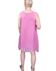 Tina Stephens Adelyn Silk A-Line Dress DT209