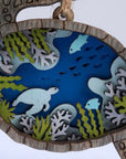 Sea Turtle Magnetic Ornament