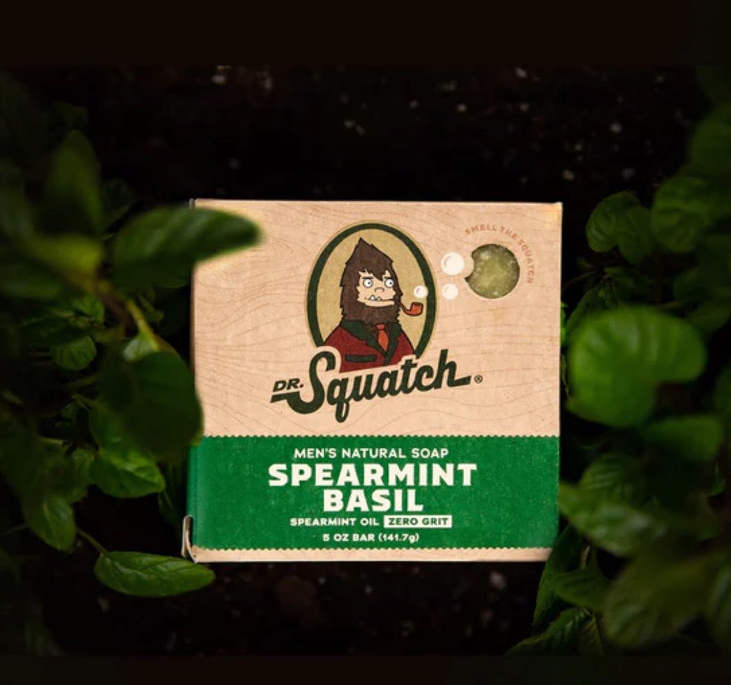Dr. Squatch Spearmint Basil Bar Soap