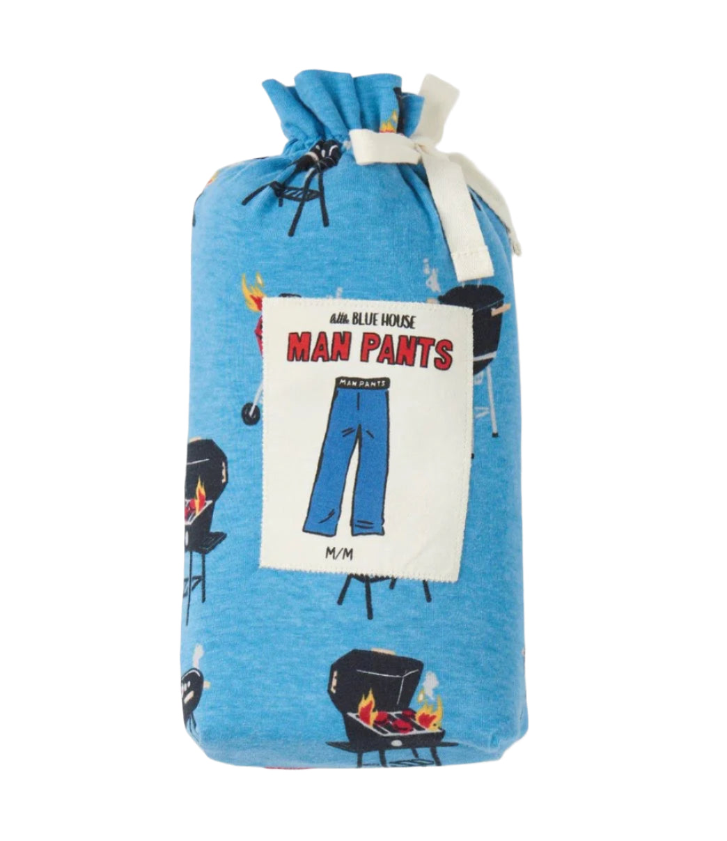 Hatley Flaming BBQ Man Pants