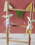 Rabbit Couple Critter Set