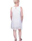 Tina Stephens Adelyn Silk A-Line Dress DT209