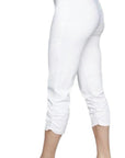 Carre Noir Pants Rouched Capri 7822