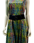 Samuel Dong Cheetah Print Dress S22014