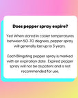 BLING STING Soft Touch Pepper Spray