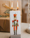 Flatyz Christmas Nutcracker Candle