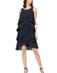 Carre Noir Dress Tiered 6648