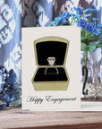 s.e. hagarman Happy Engagment Greeting Card