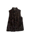 Diana Rosh Couture Reversible Mink Vest