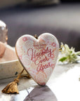 Happily Ever After Musical Art Heart Ornament