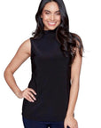 Compli K Sleeveless Mock Neck Top 33777