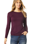 Coco + Carmen Ashley Side Cinched Crew Neck Top 2239121M
