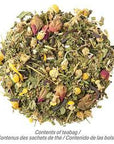 Organic Ayurvedic Balance Herbal Tea (25 Loose-Leaf Pyramid Teabags Carton)