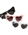 Heirloom Bridal Retro BABE Heart Sunglasses