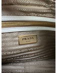 Prada Khaki Canvas Camera Crossbody Bag