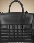 Burberry Quilted-Block Handbag