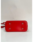 Louis Vuitton Alma BB Epi Coquelicot Handbag