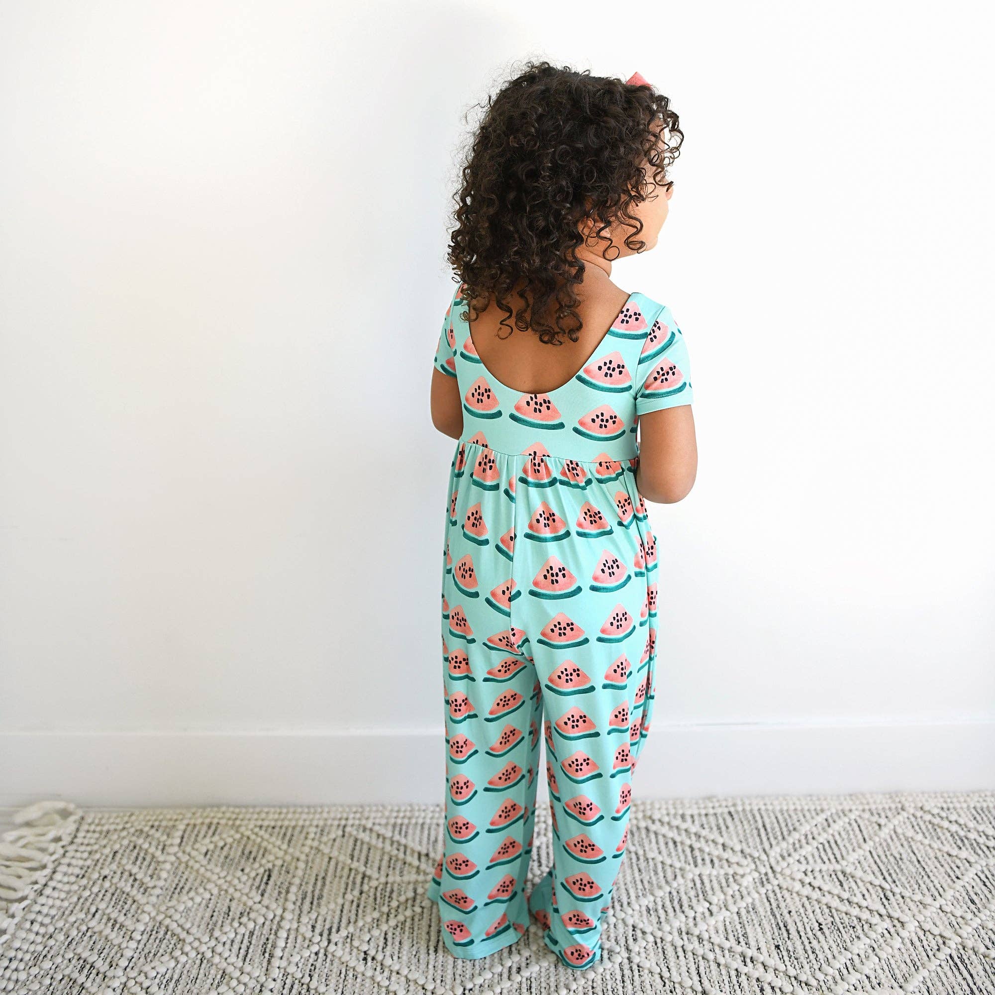 Gigi and Max Cameron Watermelon Romper