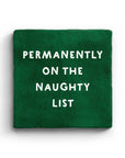 Permanently On The Naughty List Marble Coaster