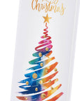 Flatyz Rainbow Merry Christmas Tree Candle