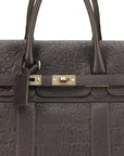 Brunello Cucinelli  men's brown leather Country Travel Bag