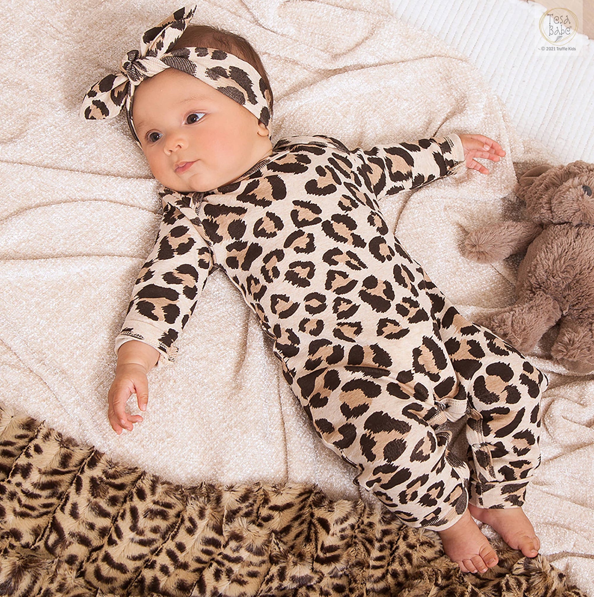 Tesa Babe Leopard Romper