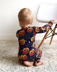 Edward Zip Bamboo Glow in the Dark Sleepies Little Halloween
