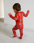 Gigi and Max Steamboat Willie Zip Romper
