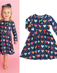 Bamboo Kids Girl Toddler Clothing Tutu Dress Hadley
