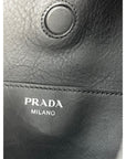 Prada Vitello Daino Grey Hobo Bag