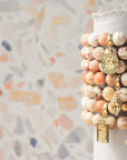Nautilus Shell Charm, Gold, Bag Charm