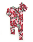 Gigi and Max McKenna Ruffle Zip Romper