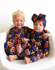 Edward Zip Bamboo Glow in the Dark Sleepies Little Halloween