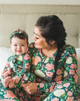 Jolie Floral Ruffle Zip One Piece