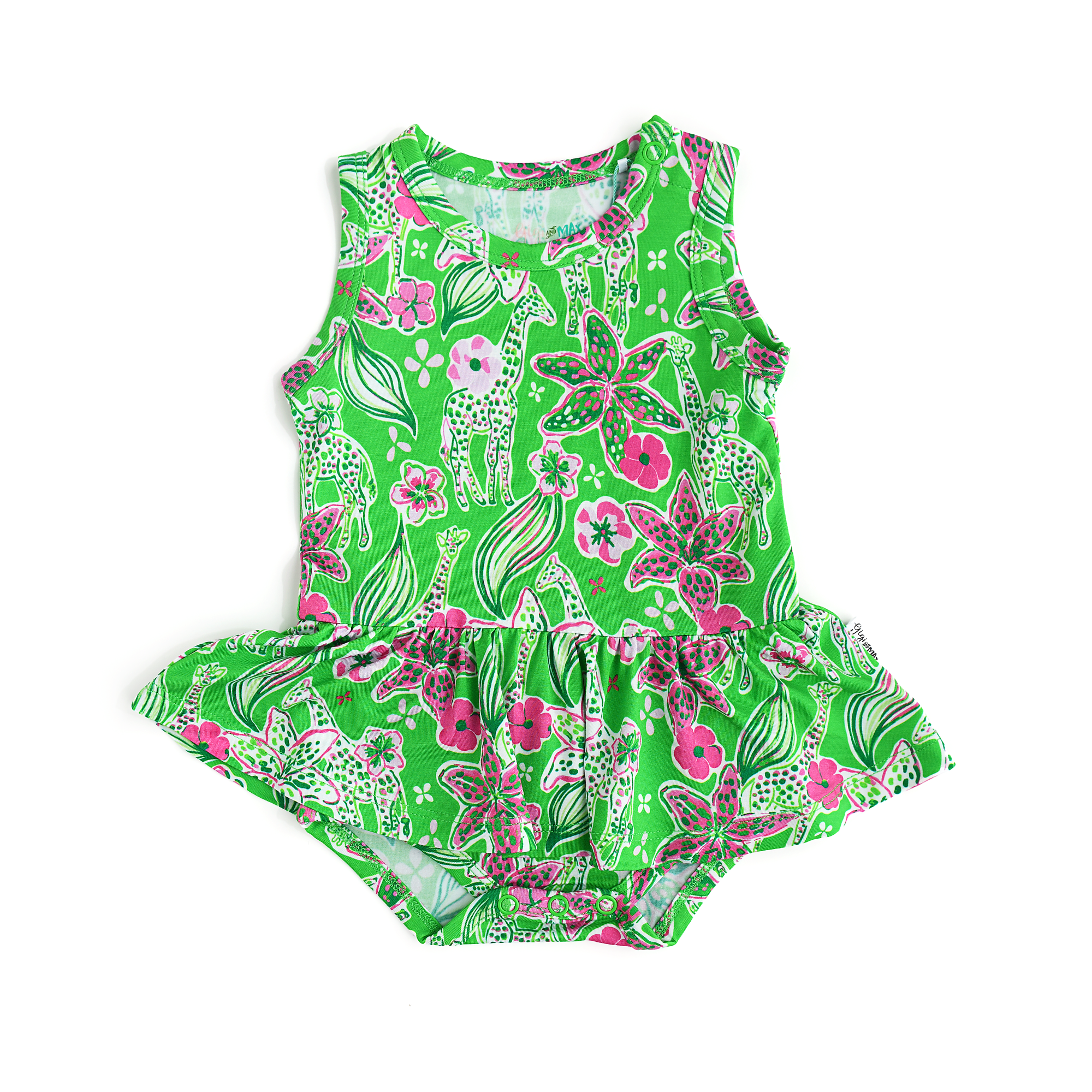 Gigi and Max Safari Tank Tutu