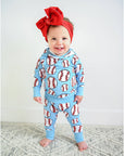 Children Kids Clothing Sweatsuit 2PC Hoodie Set Bambino Baseball