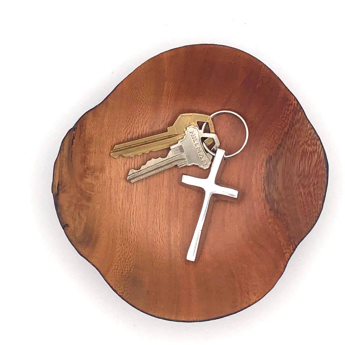 Aluminum Cross Keychain