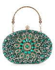 Emerald Green Evening Bag