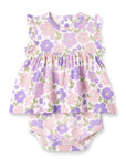 Tesa Babe Floral Frolic Skirted Bodysuit