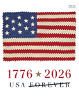2026 U.S. Flag Forever Postage Stamps Roll/Coil - 100 Count