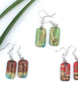 Fused Glass Earrings