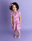 Bamboo Kids Girl Toddler Clothing Tutu Dress Delilah
