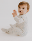 finn + emma Organic Cotton Bunny Footie