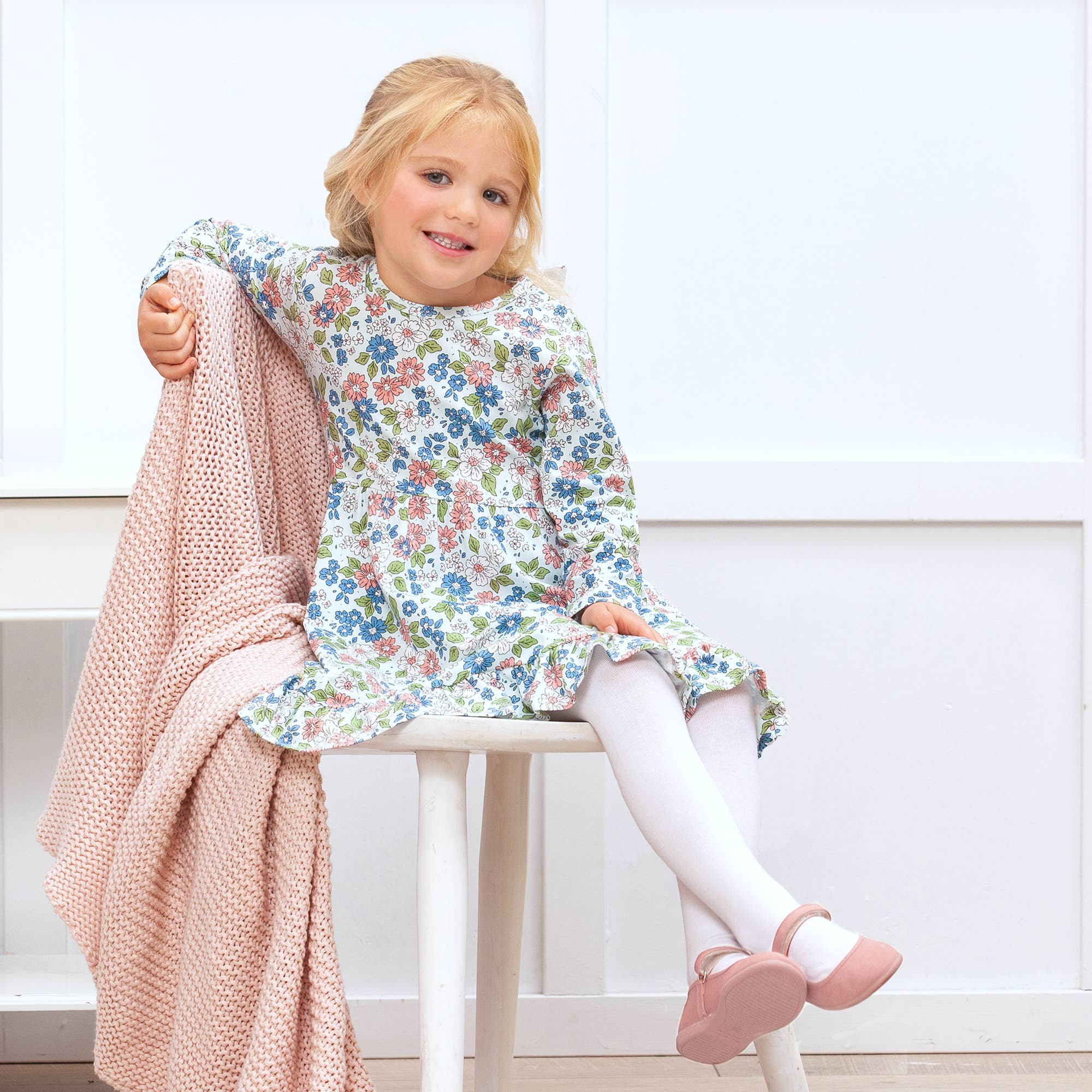 Tesa Babe Meadow Fields Bamboo Twirl Dress