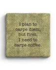 Carpe Coffee - Marble Coaster
