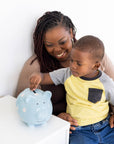 Polka Dot Piggy Bank