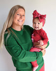 Ivy Red Dot RUFFLE ZIP