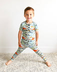 Gigi & Max Bamboo Pajama Tommy Fish Set
